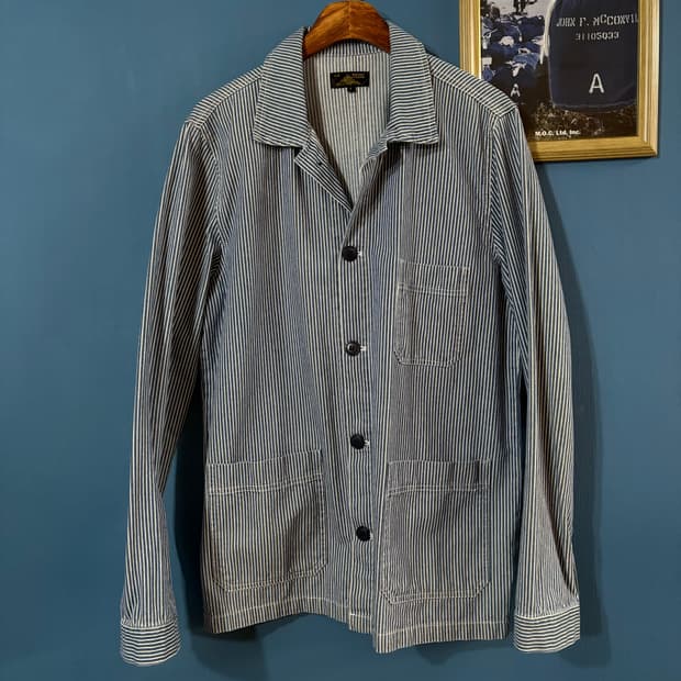 Le Mont Saint Miche hickory Chore Jacket