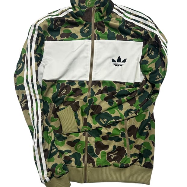 베이프 아디다스 콜라보 파이어버드 트랙탑 져지