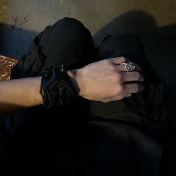 engrave the cross 레더 스트랩