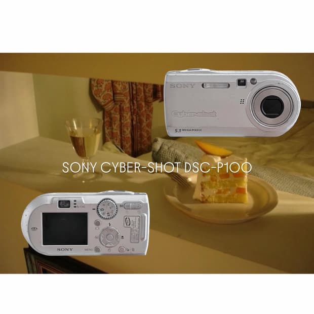 작례O SONY CYBER SHOT DSC-P100