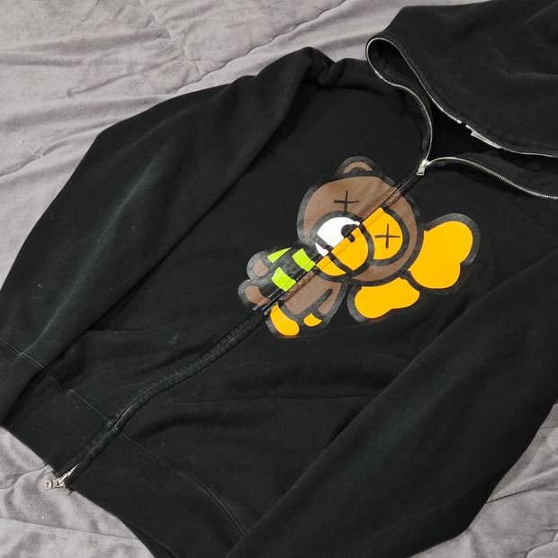 베이프 카우스 베이비마일로 후드 집업 L