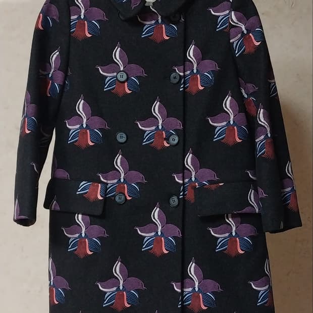 펜디 아동 8A 울코트 캐시미어코트