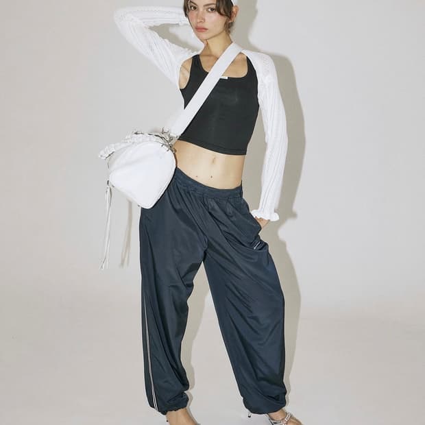 threetimes tape joger navy s