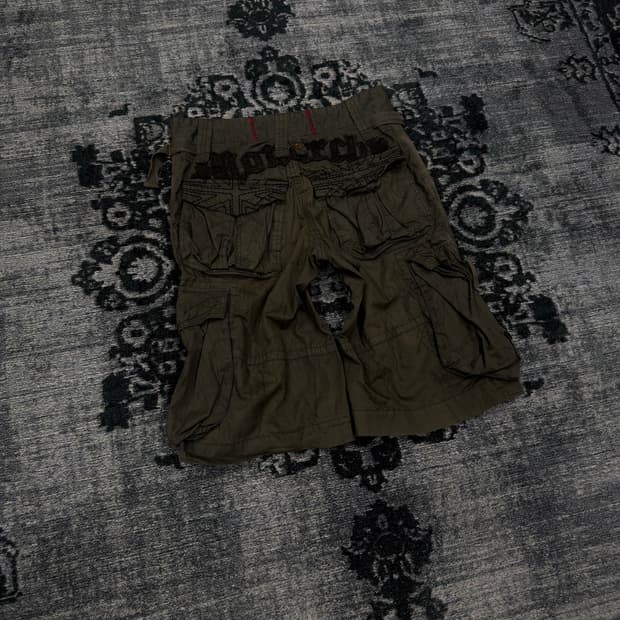 Monarchy 00s y2k miltary cargo shorts
