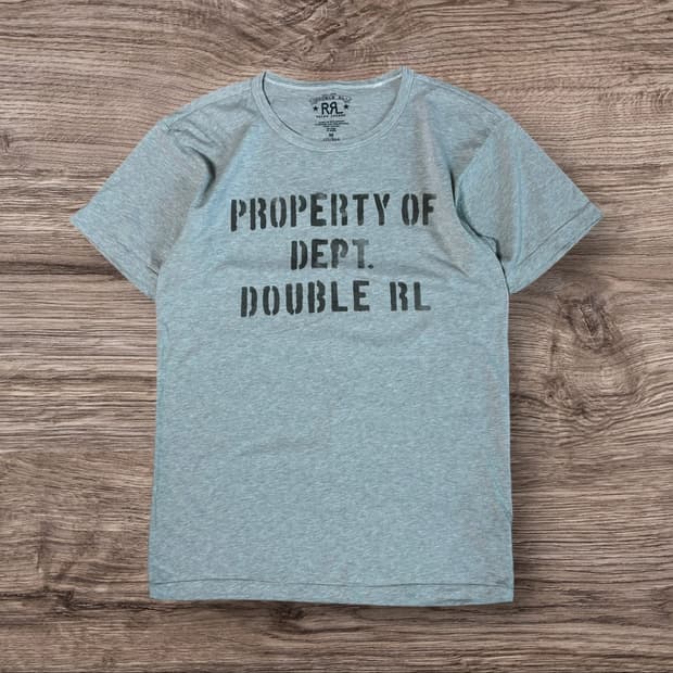 RRL Logo Printed T-shirt