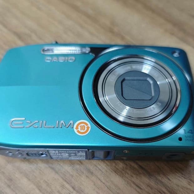 아일릿 모카 디카 카시오 엑슬림 z2300 블루 디지털카메라