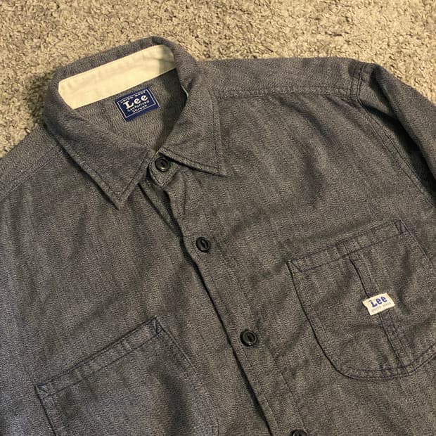 LEE 리 재팬 샴브레이 워크 셔츠