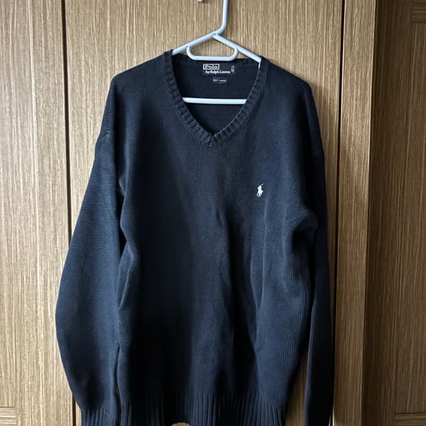 빈티지 폴로 니트