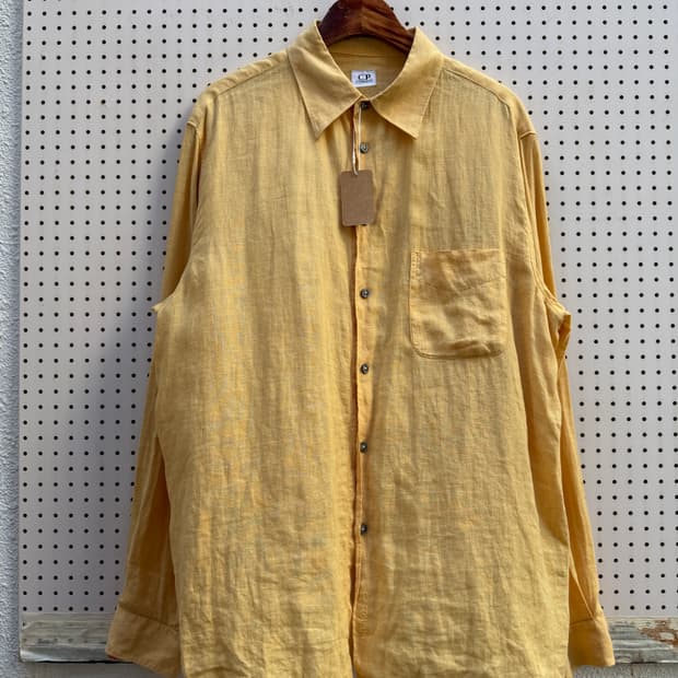 2000s C.P.COMPANY LINEN 올드 씨피컴퍼니 린넨셔츠