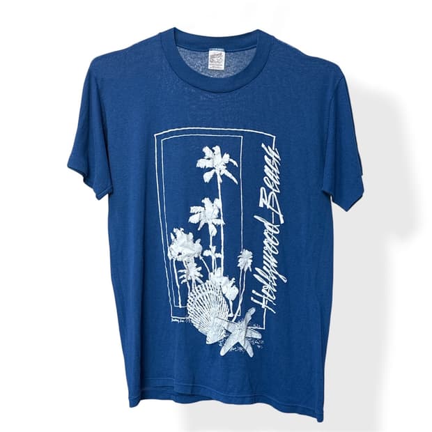 80s 스포츠웨어 튜블러 티셔츠