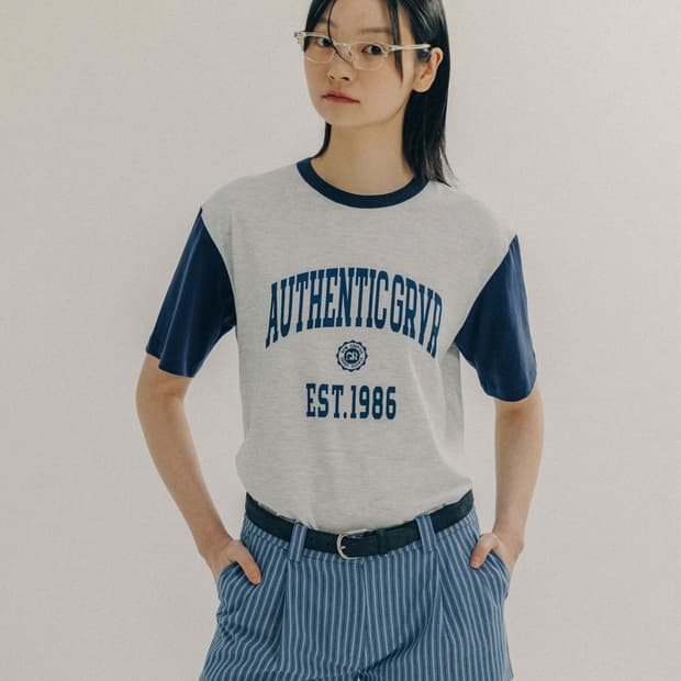 (새상품)그로브스토어 반팔  AUTHENTIC HS T-SHIRT