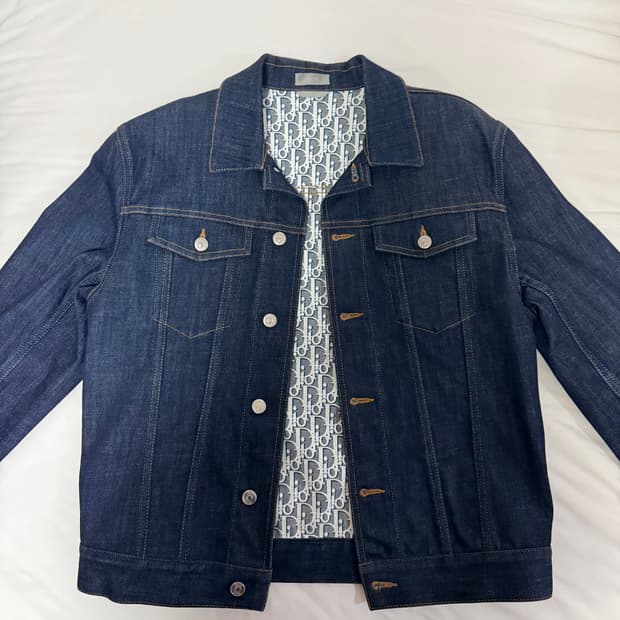  [사이즈 50]디올 오블리크 데님 자켓
