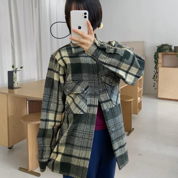 울리치 체크 셔츠 (Man S) AA0976