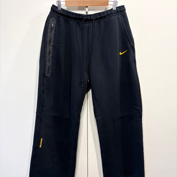나이키 x 녹타 테크 플리스 오픈 헴 팬츠