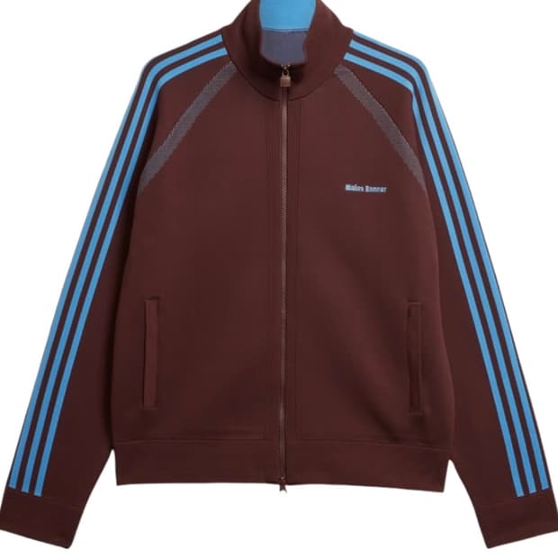 아디다스 웨일스보너 니트 트랙탑 미스테리브라운 