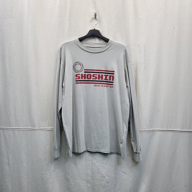 Minor Planet New York 프린팅 긴팔 티셔츠