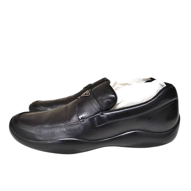 prada 프라다 로퍼 로고