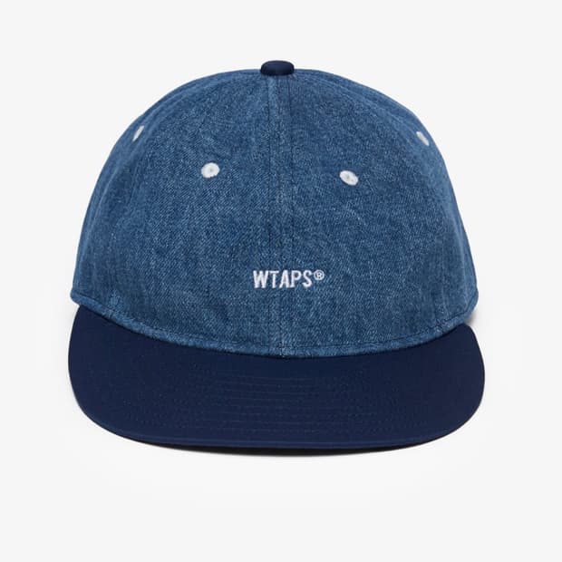 WTAPS T-6H 인디고 데님 캡