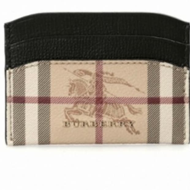 새상품 버버리 카드지갑 