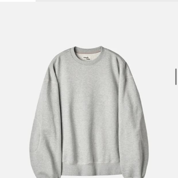 러프사이드 맨투맨 그레이 4사이즈