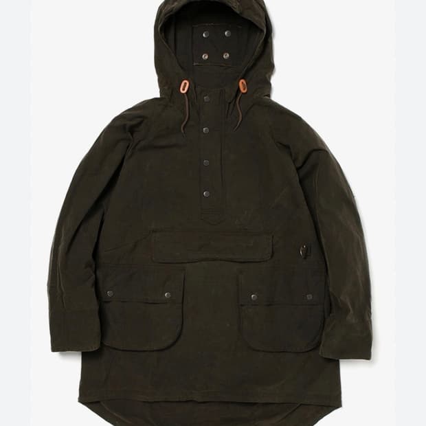 바버 엔지니어드가먼츠 왁스 코튼 와비 자켓