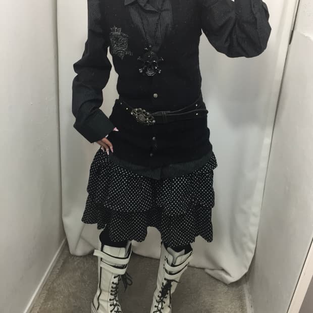 LIZ LISA doll 블랙 코디 ⛄️