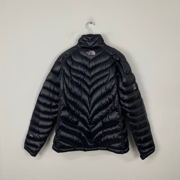 노스페이스 850 플라이트 센터로고 다운 경량패딩 S