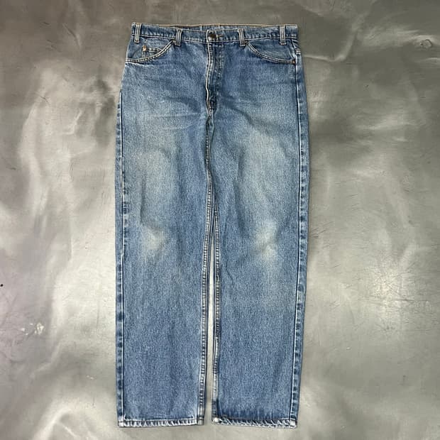  리바이스 505 오렌지탭 데님 팬츠 y15218