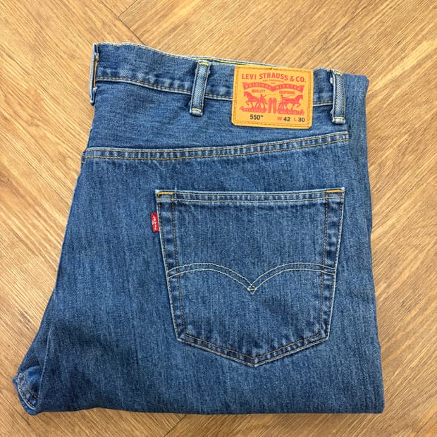 N4. 리바이스550 빅사이즈 데님팬츠
