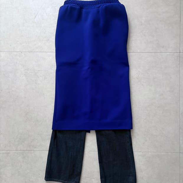 BALENCIAGA SS17 Technical Jersey Skirt 