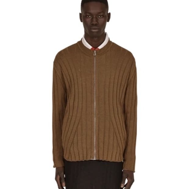 Harkman Knit Zip Cardigan