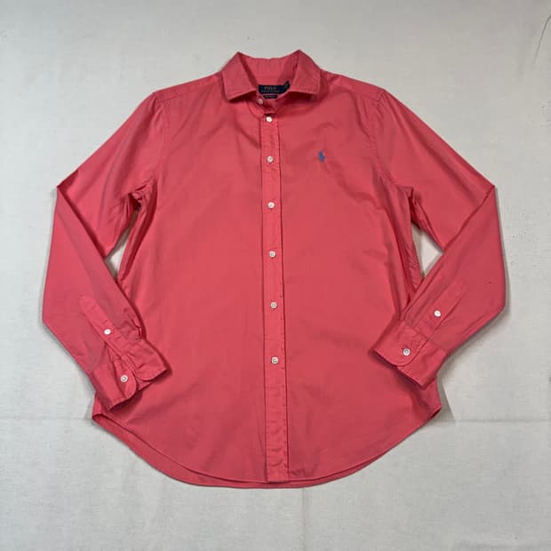 S) 폴로 랄프로렌 릴렉스핏 클래식 포플린 셔츠 큐알탭 신형
