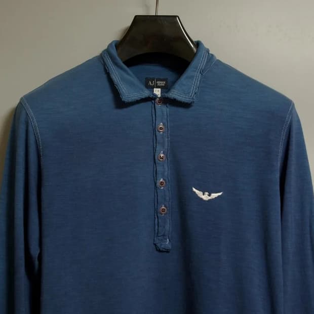 아르마니진  그라데이션 티셔츠 M