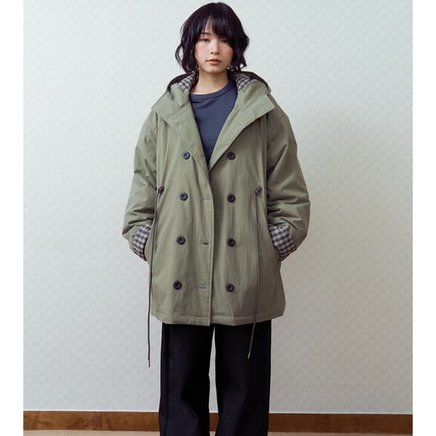 [오피쉬 OAFISH] CLOBUTTON PADDING JACKET 야상