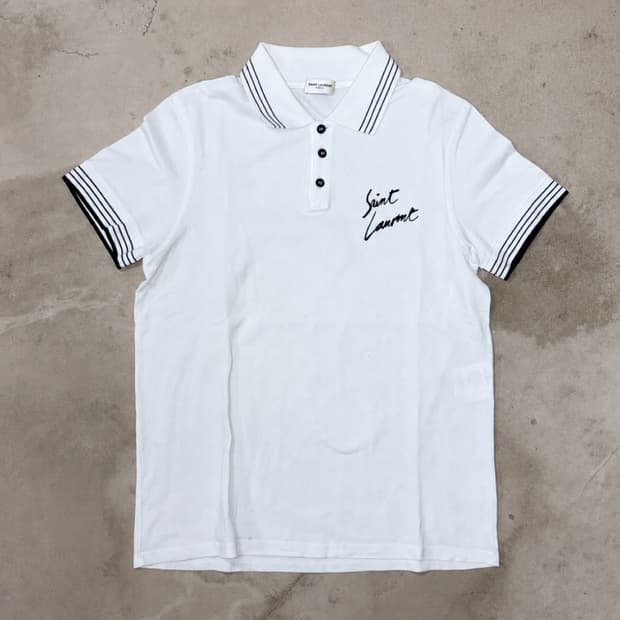 [S] SS18 Saint Laurent Polo shirt