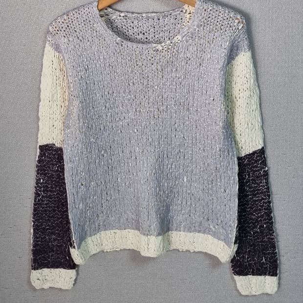 3사이즈) 이세이미야케 플리츠플리즈 얀 네트 매쉬 니트