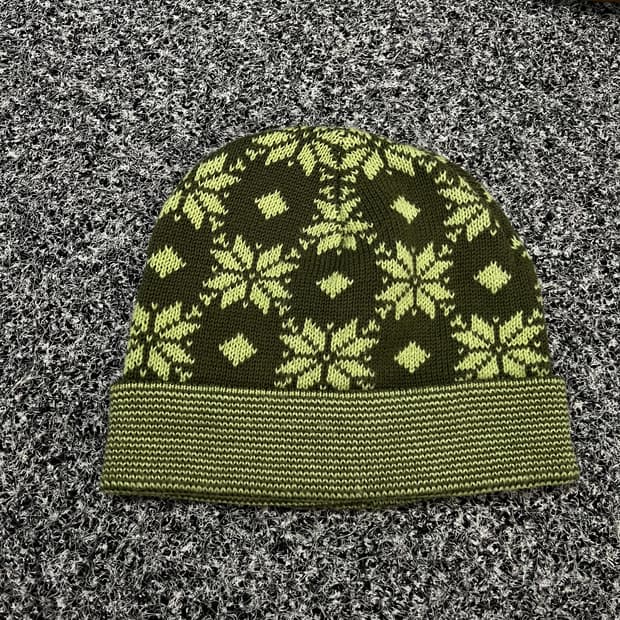 빈티지 울 니트 비니 