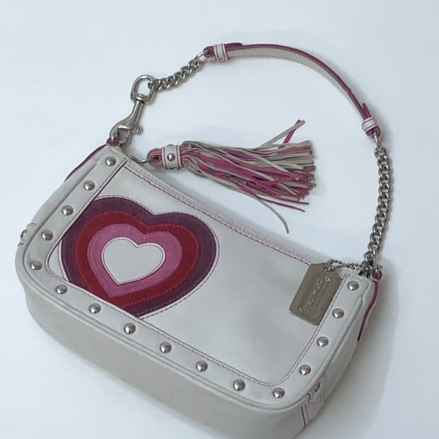 Coach 코치 하트 핸드백