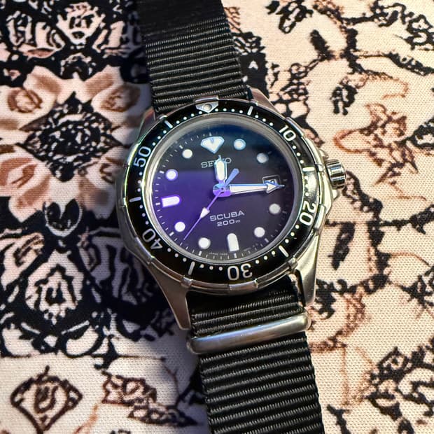 세이코 빈티지 쿼츠 시계