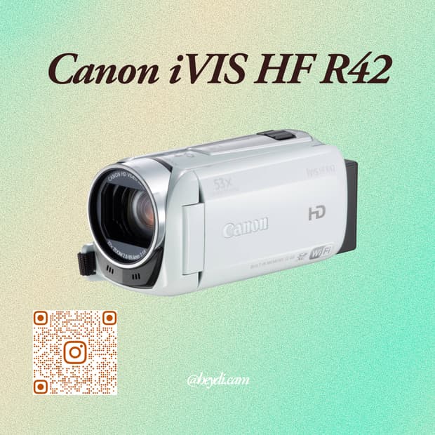 [미품급] 캐논 iVIS(VIXIA) HF R42 캠코더