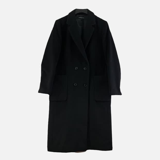 케네스콜 블랙 여자 코트 85-160 O0483