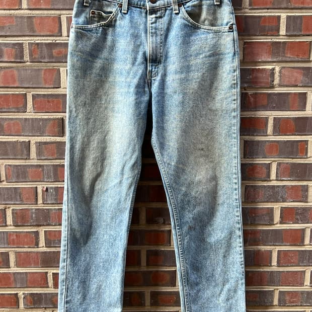 90's [33x30] 리바이스 509 오렌지탭 USA 빈티지 데님 팬츠