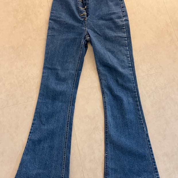 사이즈 스몰 허리 부츠컷바지 