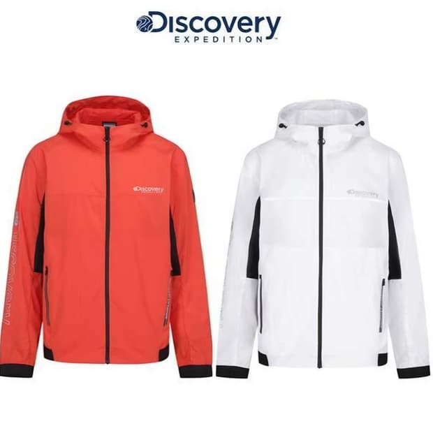 디스커버리 하이브리드 패커블 경량 바람막이 자켓 95