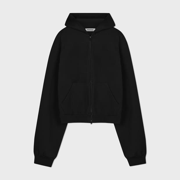 Koominsung crop hoodie