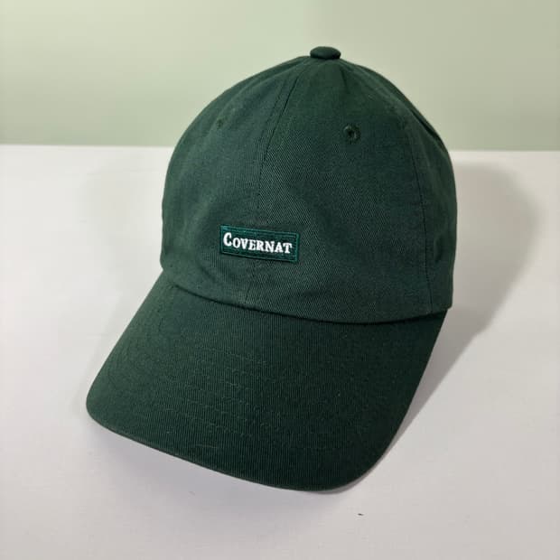 FREE 커버낫 그린 스몰로고 면 볼캡