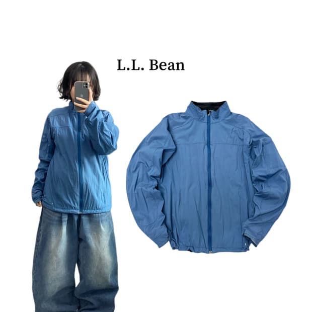 엘엘빈 나일론 바람막이 자켓