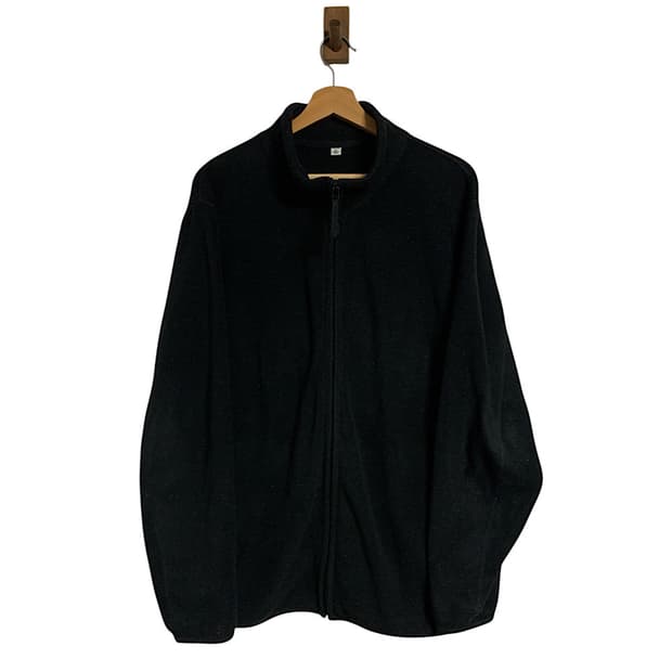 유니클로 블랙 후리스 XL