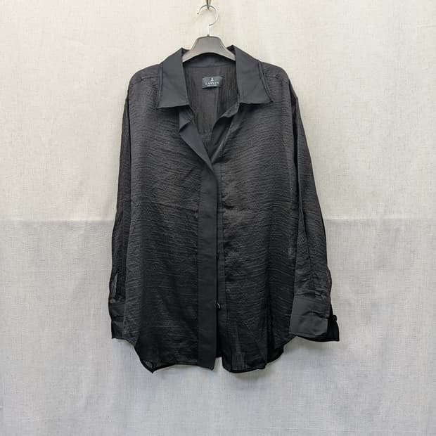 LANVIN 랑방 블랙 셔츠