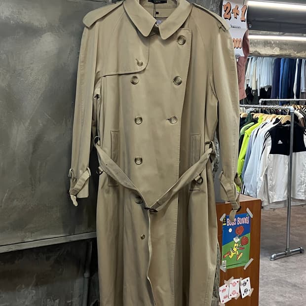 닥스 롱 트렌치코트 베이지 #csz3097